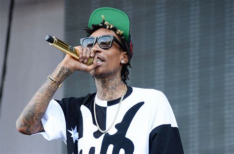 Wiz Khalifa počas vystúpenia