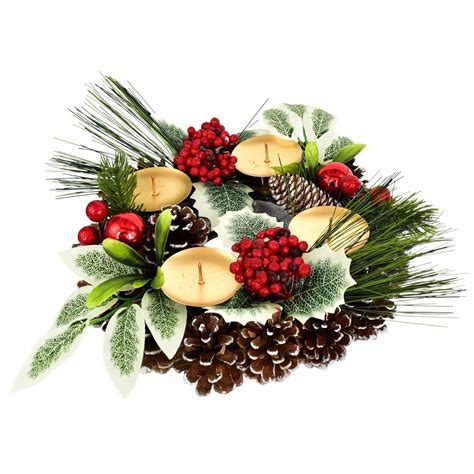 Svietnik s prírodnými prvkami a machom