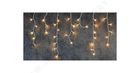 Koláž rôznych typov LED vianočného osvetlenia (reťaze, cencúle, pásiky)