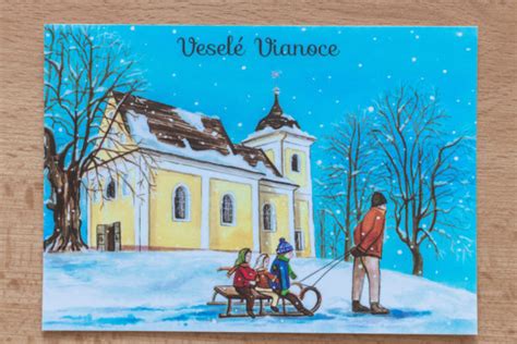 Historická vianočná pohľadnica z 19. storočia