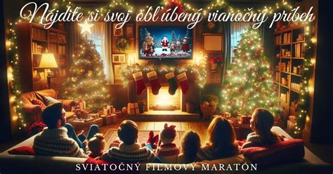 ilustrácia šťastnej rodiny sledujúcej vianočný film v obývačke