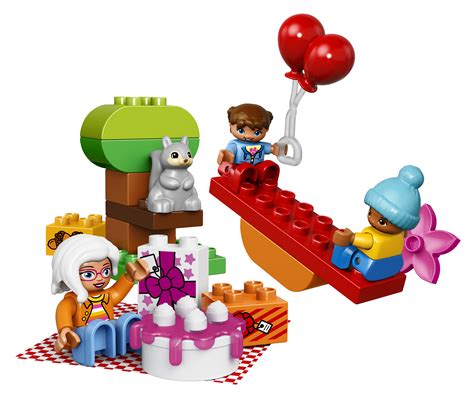 LEGO DUPLO 10832 narodeninový piknik - zostavená stavebnica s figúrkami