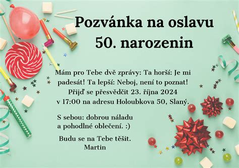 Grafika: Vtipná pozvánka k 50. narodeninám s motívom auta a oslávenkyne za volantom