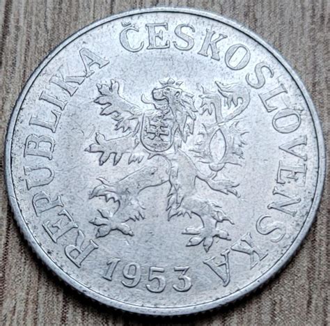 Plagát propagujúci menovú reformu z roku 1953
