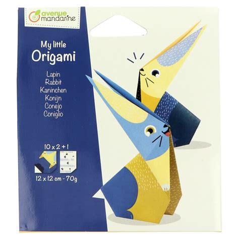 Ilustrovaný postup pre skladanie origami zajačikov