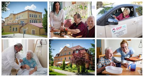 Koláž domácich pomocníkov pre seniorov