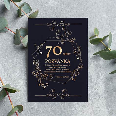 Tematická ilustrácia pre oslavu 70. narodenín, zobrazujúca veselú atmosféru, rodinu a priateľov