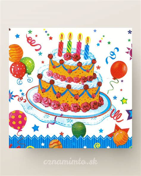 ilustrácia šťastného dieťaťa s narodeninovou tortou a farebnými balónmi