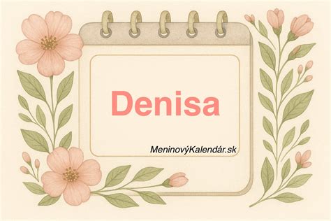 ilustračné foto: žena menom Denisa, kalendár, symboly vína a úrody