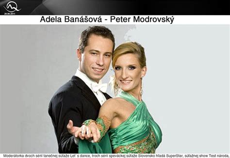 Peter Modrovský a Adela Banášová spoločne