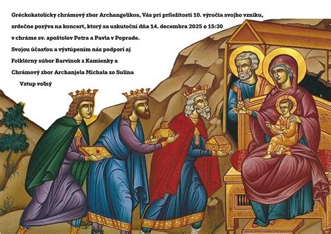 Ikona liturgického slávenia alebo zhromaždenia veriacich v gréckokatolíckom chráme
