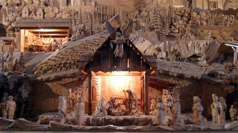 Slovenský betlehem Rajecká Lesná, celkový pohľad