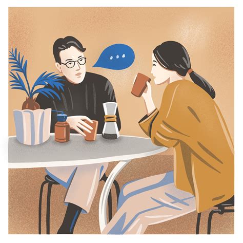 Ilustrácia znázorňujúca písanie alebo rozhovor
