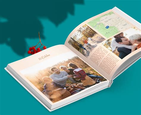 ilustračné foto: otvorená fotokniha s rodinnými fotografiami
