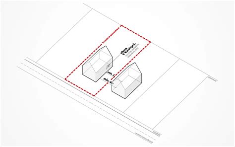 Ilustrácia znázorňujúca možnú vzdialenosť medzi svadobným miestom a obytnými domami v okolí