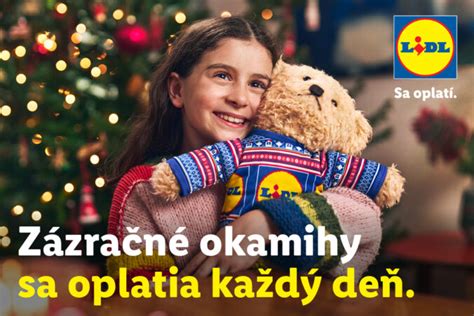 Vizuál vianočnej kampane Lidl s rodinou alebo sviatočnou atmosférou