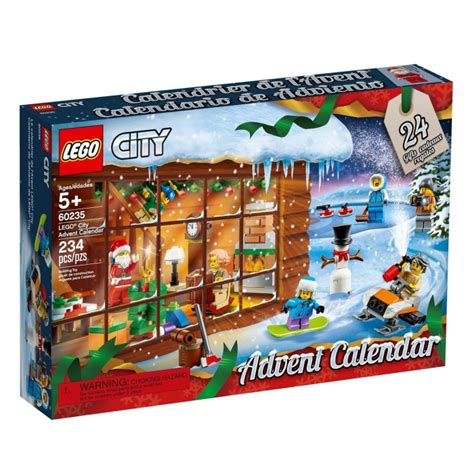 ilustračné foto LEGO City Adventný kalendár 60235 na obale
