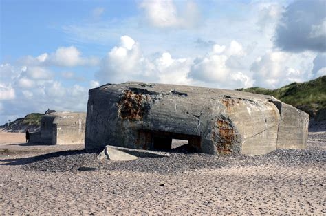 Schéma Atlantického valu a jeho opevnení