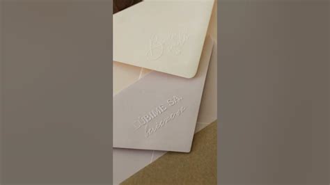 Ukážky personalizovaných pozvánok s embosovaním