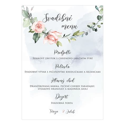 Tradičné slovenské svadobné menu