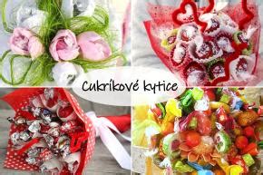 Fotopostup na výrobu cukríkovej kytice v kornútku
