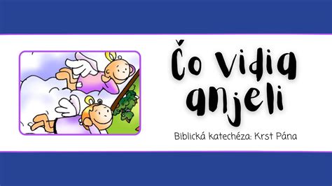 Tematické foto: Anjeli pozorujúci udalosť Ježišovho krstu