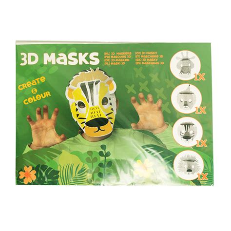 Ilustrácia rôznych karnevalových masiek a postáv (čertík, víla, tiger, pirát, superhrdinovia)