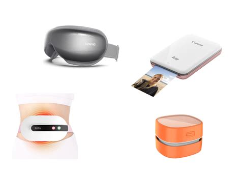 séria fotografií moderných technologických doplnkov pre mladé ženy