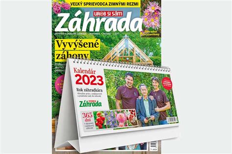Otvorený záhradkársky časopis s ilustráciami