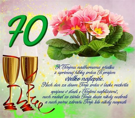 príklady elegantných dizajnov pozvánok na 70. narodeniny