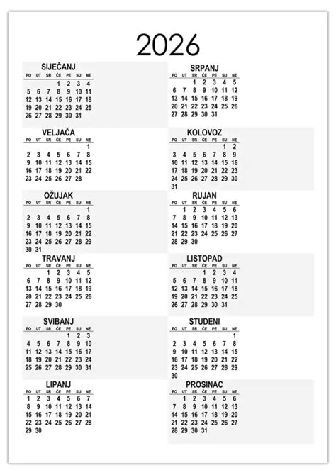 Kalendár s vyznačenou druhou májovou nedeľou