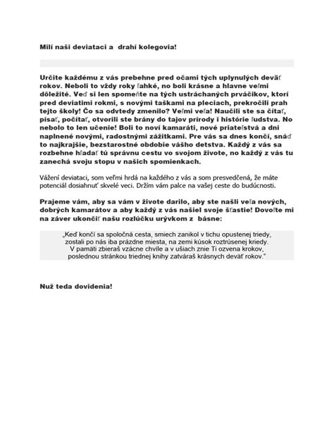 Skupina deviatakov s učiteľmi na rozlúčkovej slávnosti