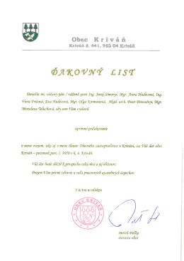 Fotografia rektora Prešovskej univerzity odovzdávajúceho ďakovný list.