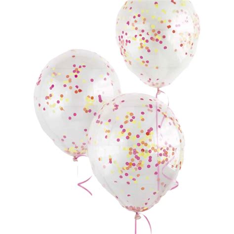 Ilustrácia znázorňujúca rôzne párty doplnky ako sú balóny, konfety a girlandy.