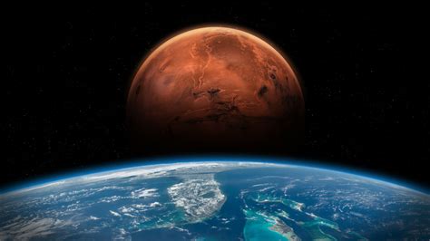 Koláž symbolov: planéta Mars, červený a fialový kvet, kryštály granátu a ametystu