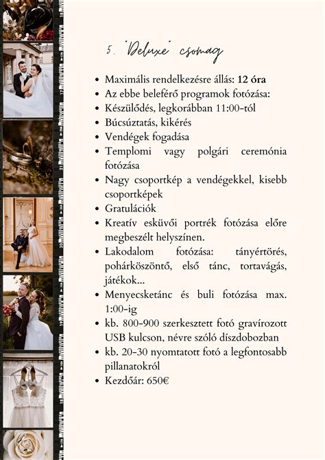 Infografika znázorňujúca časový harmonogram svadobného fotenia od príprav až po hostinu