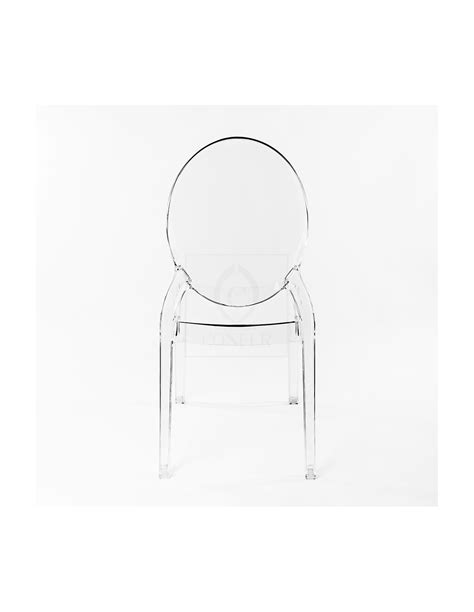 Priehľadné svadobné stoličky Ghost chairs