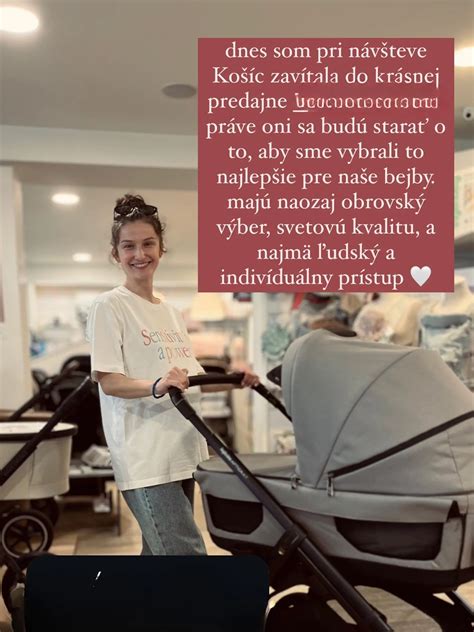 Petra Denková ako tehotná