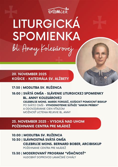 Záber na relikviár Anny Kolesárovej