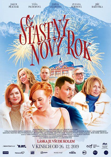 Film Šťastný nový rok (2019) - plagát s hlavnými hrdinkami