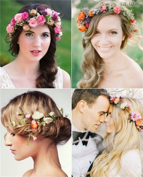 Fotografia nevesty s kvetmi vo vlasoch