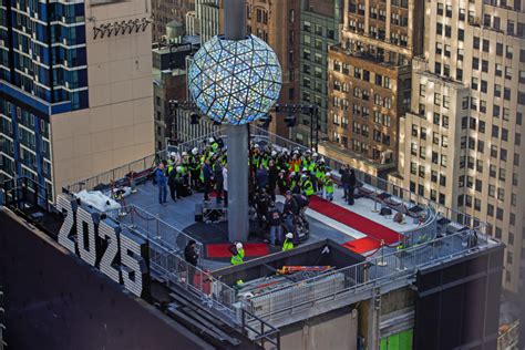 štruktúra a veľkosť Times Square Ball