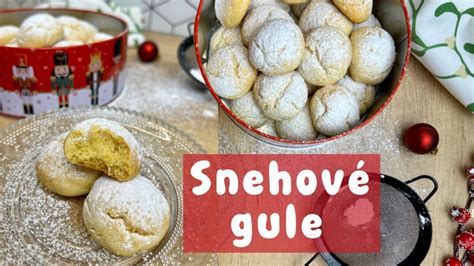 Ruské vianočné sladkosti: snehové gule a rožky