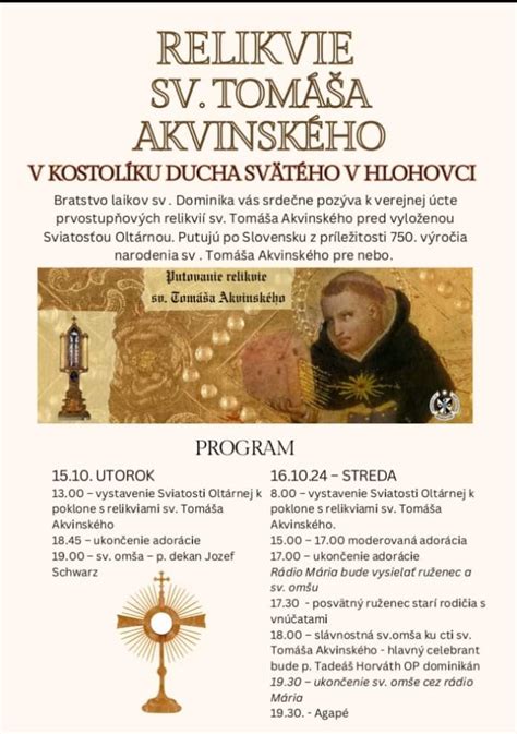 Ilustrácia sv. Tomáša Akvinského pri rozjímaní o Eucharistii