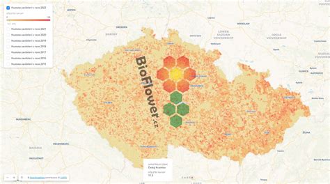 mapa hustoty osídlenia Nemecka