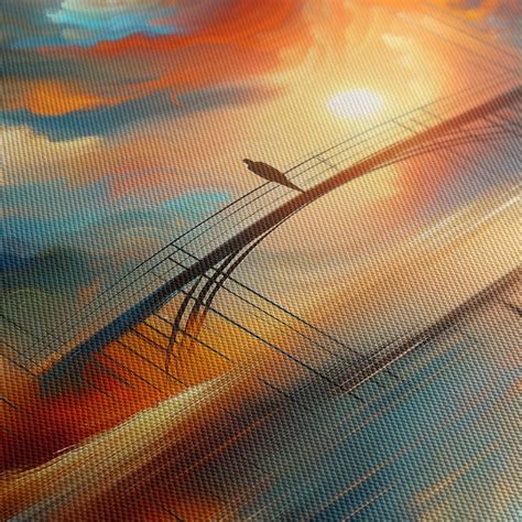 Grafika: silueta kostola s veľkonočnými zvonmi pri západe slnka