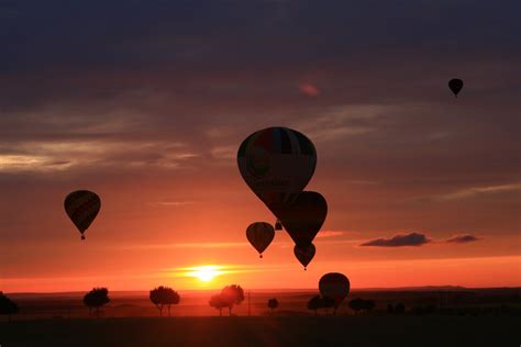 Fotografia: Balónový let nad krajinou