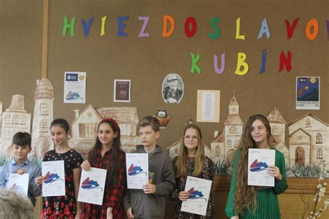 Infografika s postupovými kolami Hviezdoslavovho Kubína a termínmi