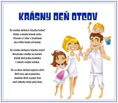 Rodina oslavujúca Deň otcov
