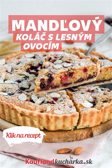 Low-carb mandľový koláč s ovocím